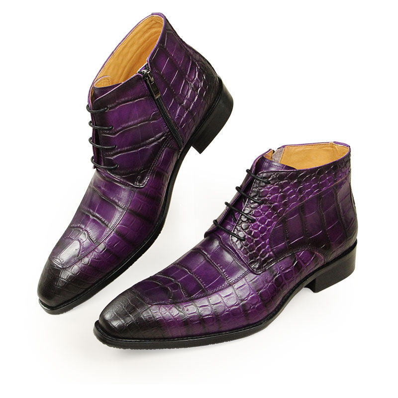 Leatherworking Classic - New Fashion Ankle Boots Pure Cowhide