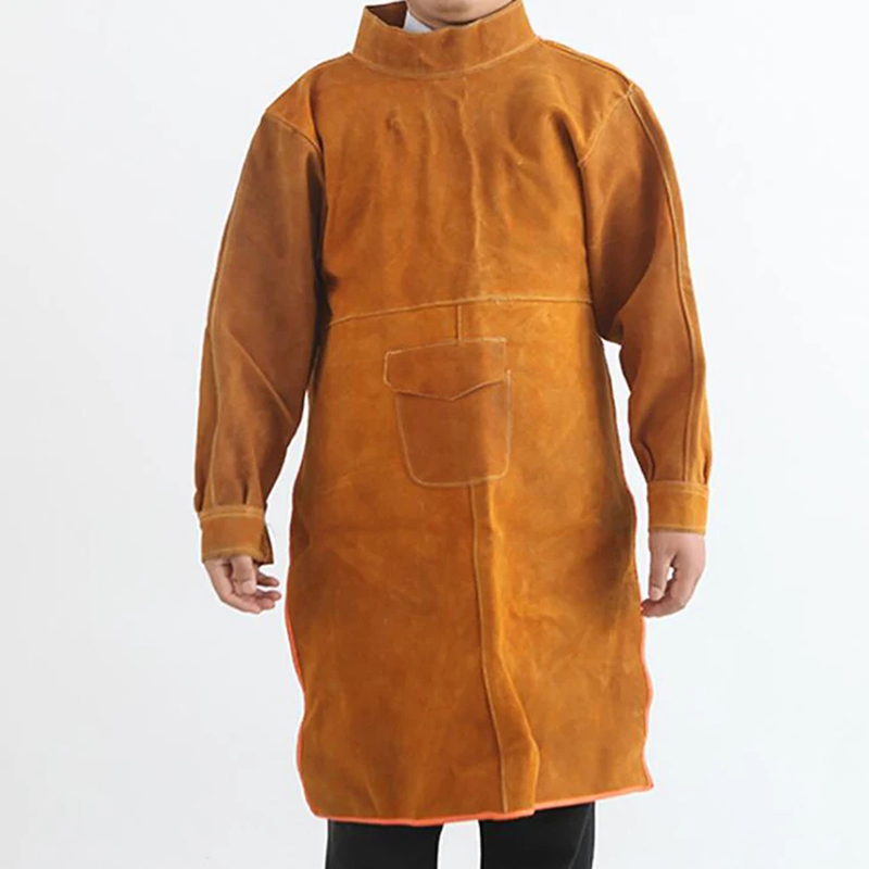 Leather Work Overalls - Da Bò Hàn Quần Áo 105CM