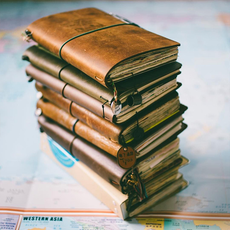 Leatherwork Books - Bị Lỗi Retro Bao Da Máy