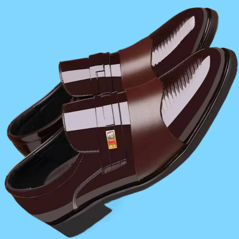 Leatherworking Classic - Men's Dress Leather Shoes for Mens
