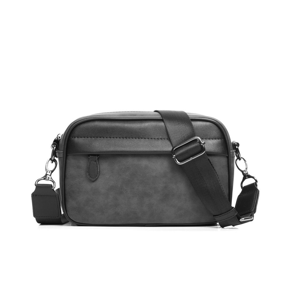 Leatherworking Classic - Men Classic Pattern Business Sling Bags