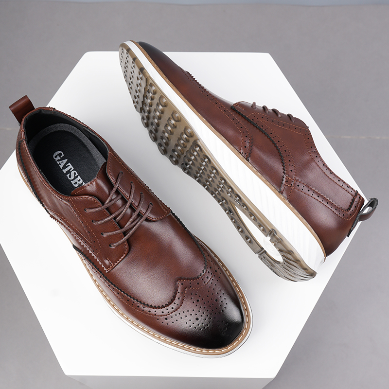 Men's casual business shoes Cl - đánh giá và giá Leatherworking Classic