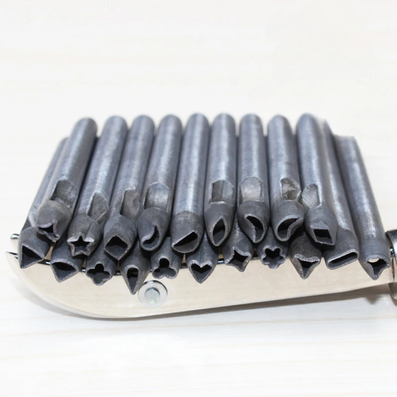20pcs 5mm Iron Irregular Flowe - đánh giá và giá Leatherwork Manual