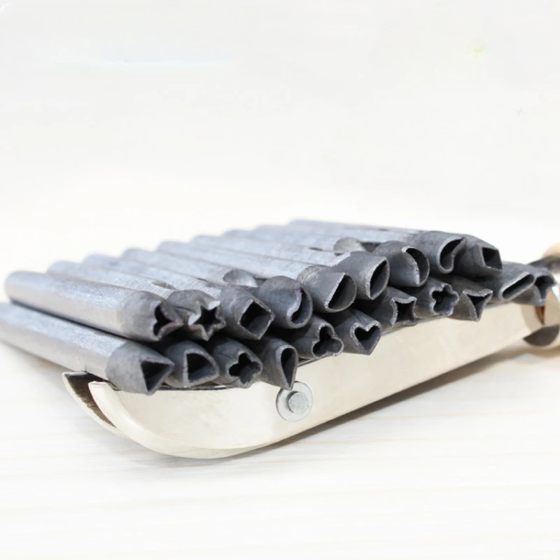 20pcs 5mm Iron Irregular Flowe - đánh giá và giá Leatherwork Manual