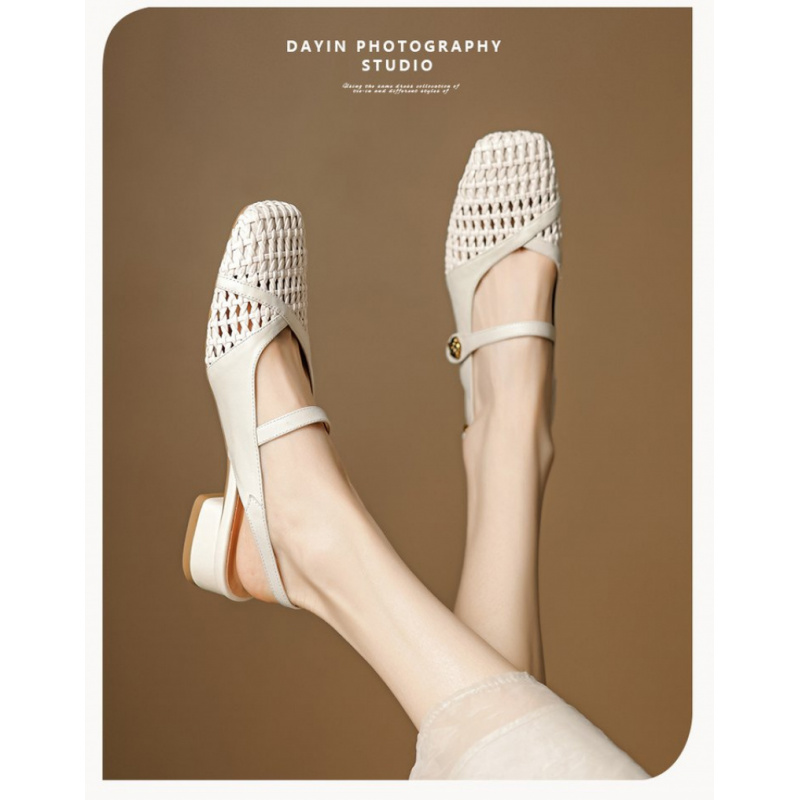 Women's Closed Toe Sandals Wov - đánh giá và giá Leather Work Flats Women