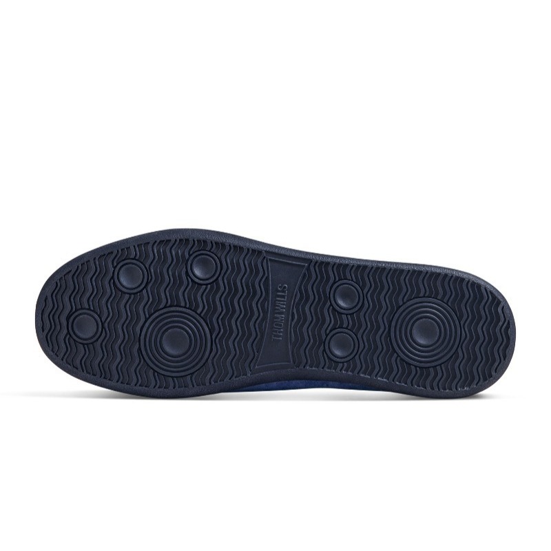 Luxury Cowhide Sneakers Blue C - đánh giá và giá Leatherwork Training