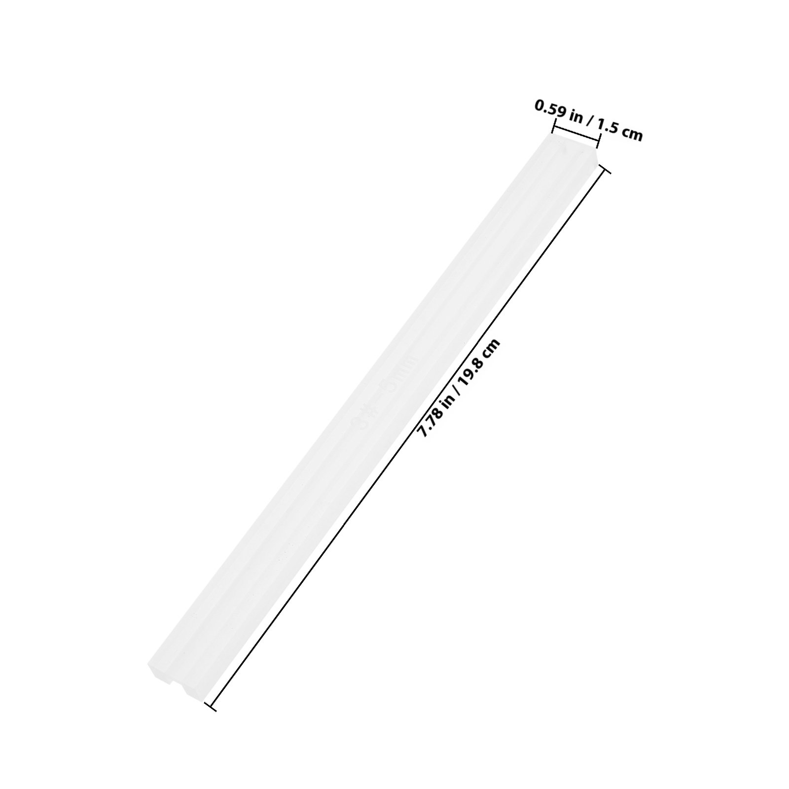Acrylic Zipper Glue Anti-Overf - đánh giá và giá Leatherwork Ruler