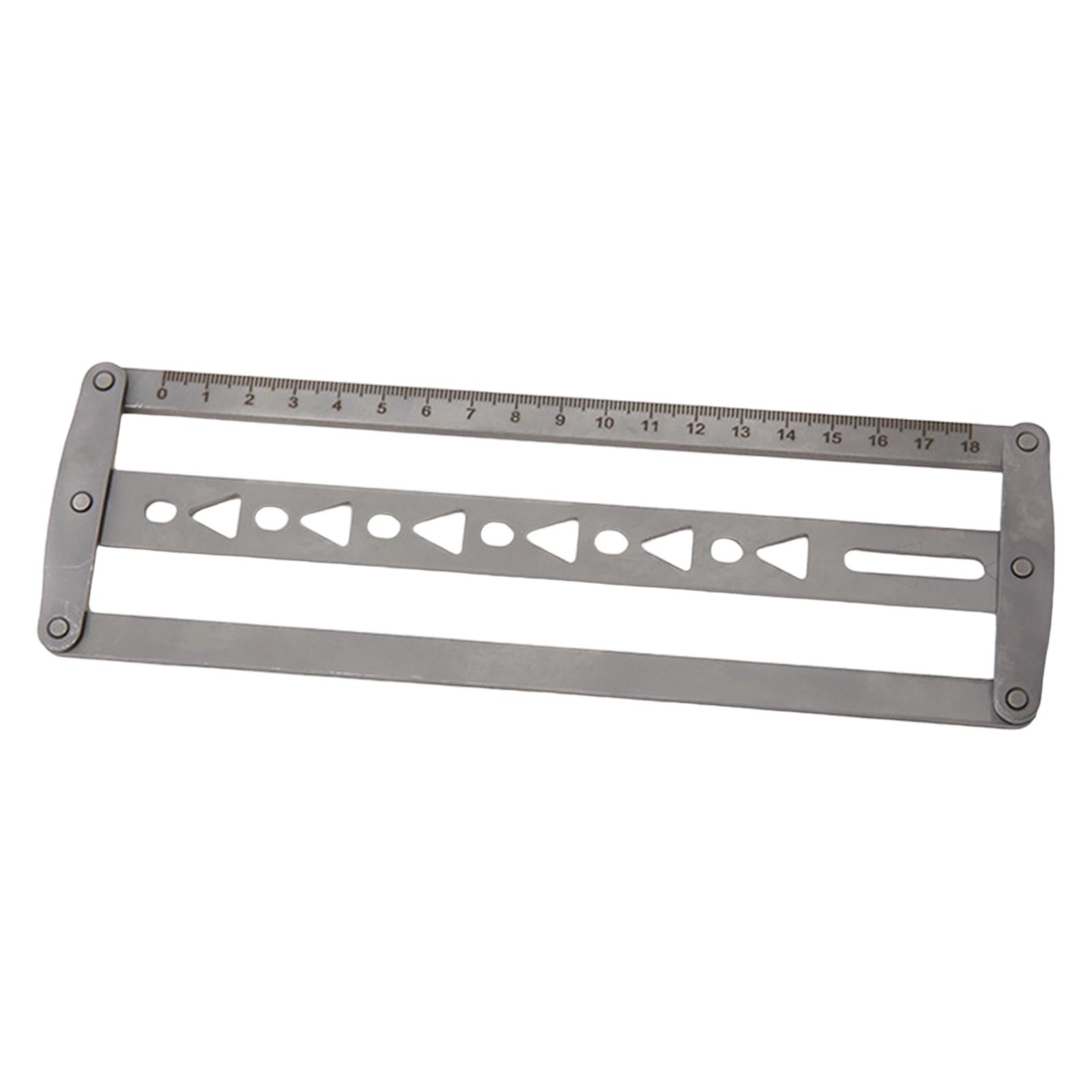 Iron Belt Positioning Ruler Ad - đánh giá và giá Leatherwork Ruler