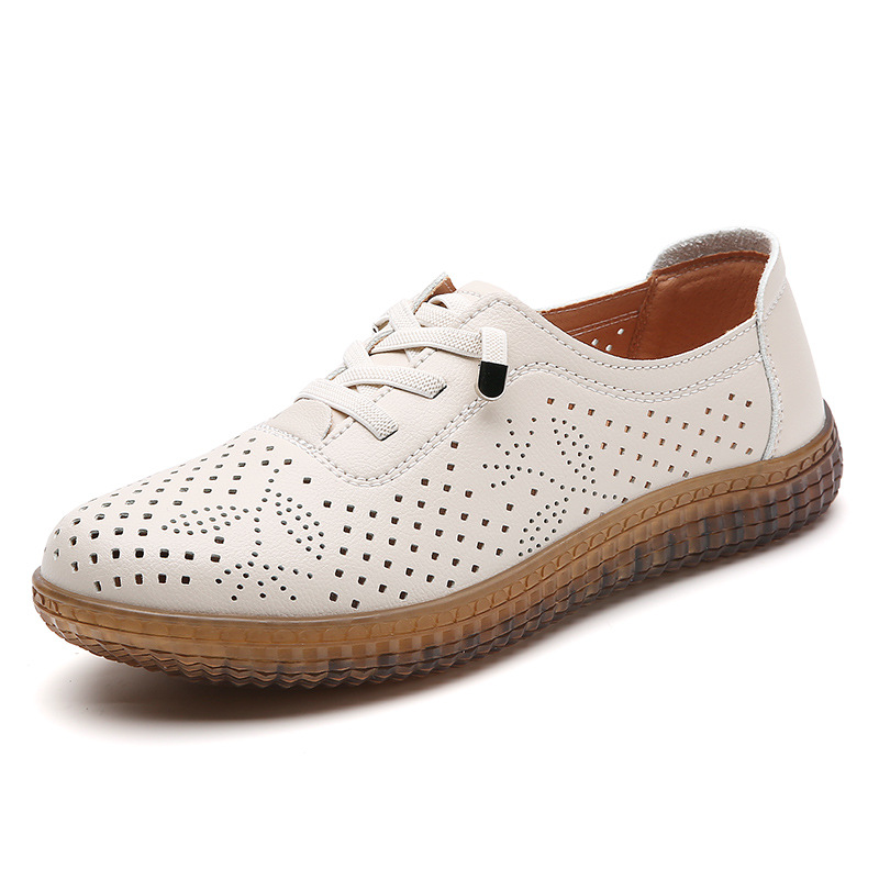 All Match Breathable Comfortab - đánh giá và giá Leather Work Flats Women