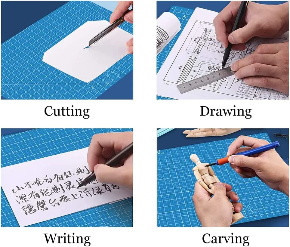 A3 A4 A5 PP Cutting Mat Workbe - đánh giá và giá Leatherwork Mallet