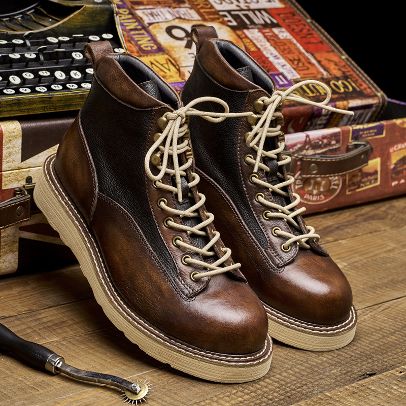 Men's Short Toe Work Boots, Am - đánh giá và giá Vintage Leatherwork