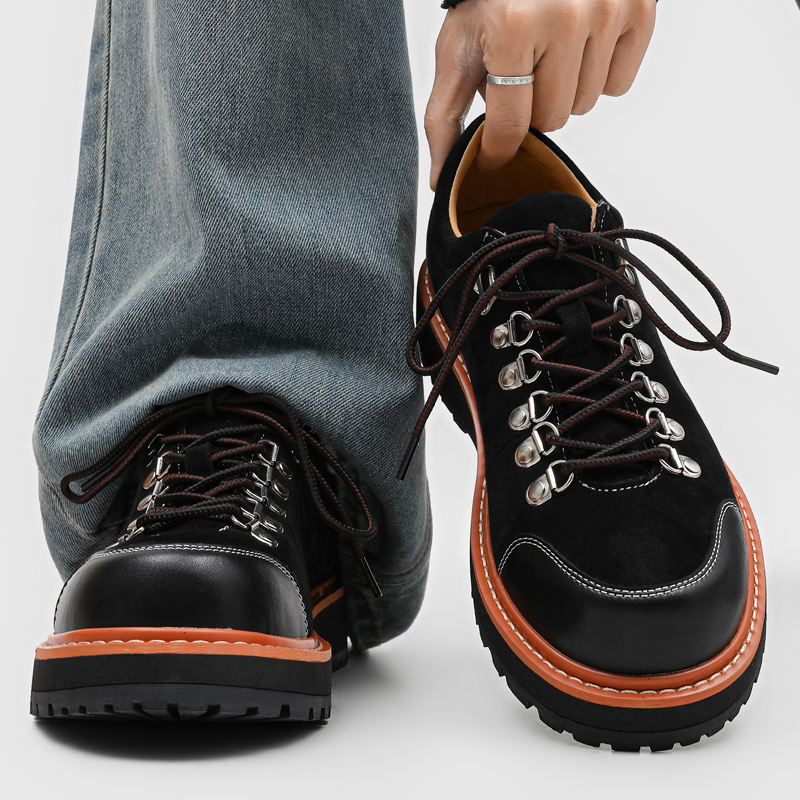 Men New Lace Up Work Derby Sho - đánh giá và giá Leatherworking Classic