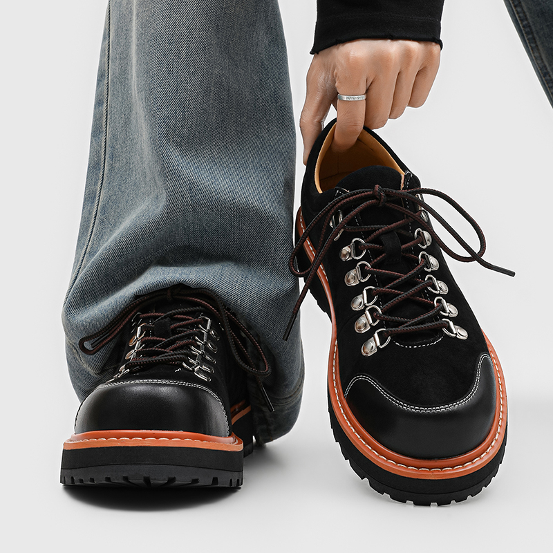 Men New Lace Up Work Derby Sho - đánh giá và giá Leatherworking Classic