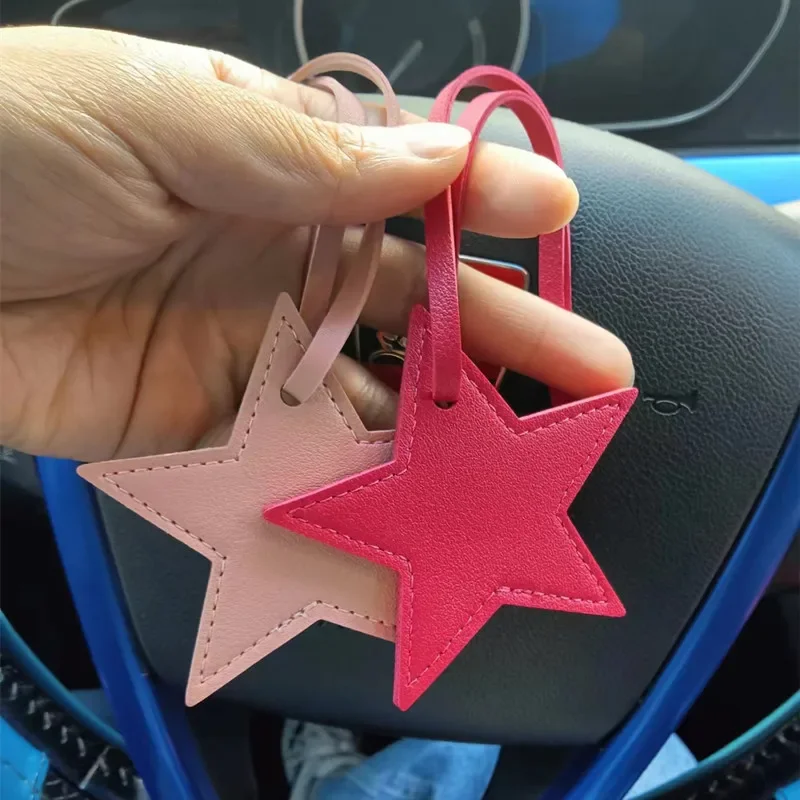 Star PU Leather Tassels Keycha - đánh giá và giá Leatherwork Ruler
