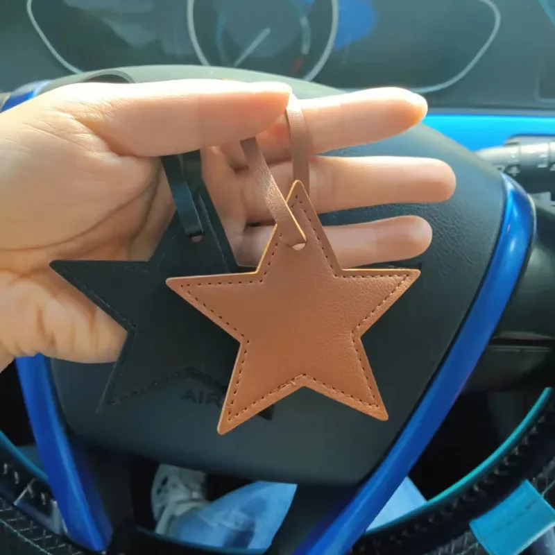 Star PU Leather Tassels Keycha - đánh giá và giá Leatherwork Ruler