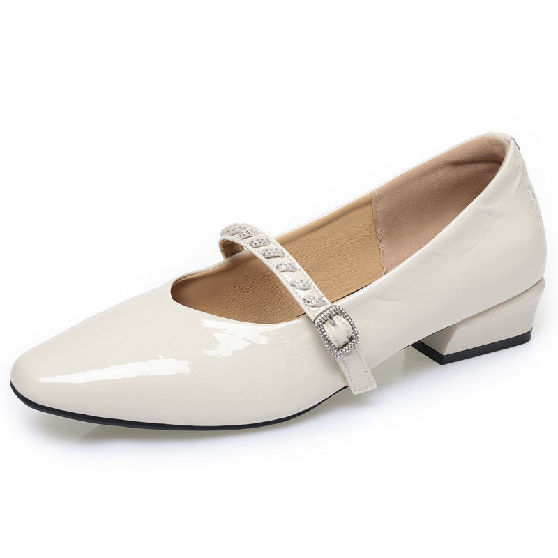 Quality Breathable Comfortable - đánh giá và giá Leather Work Flats Women
