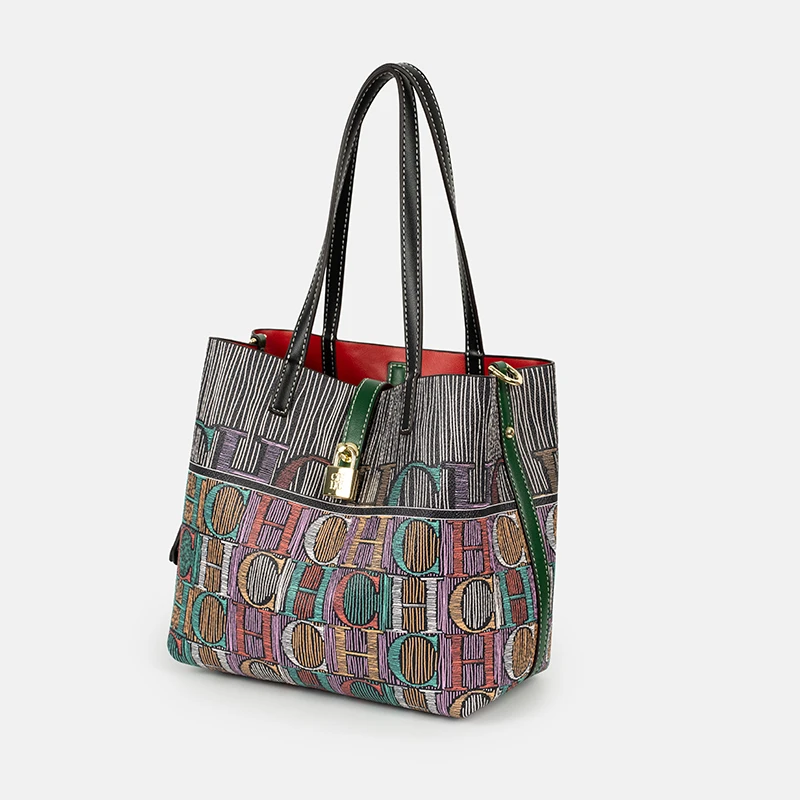 CH Art Color Printed Handbag S - đánh giá và giá Leatherworking Classic
