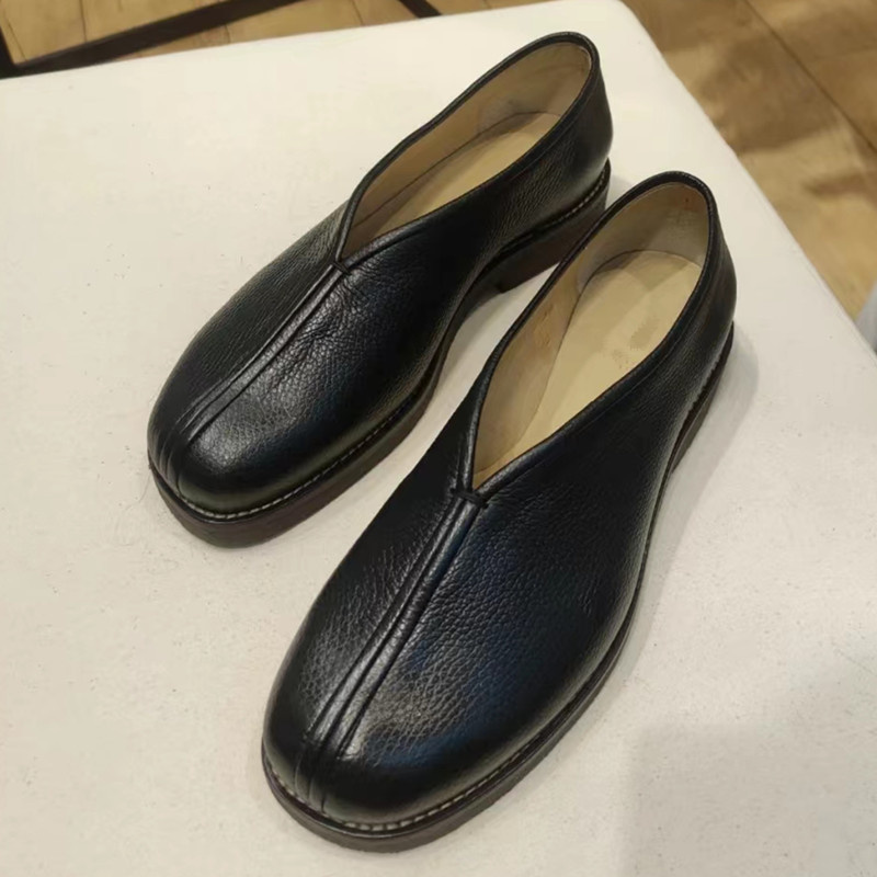 Male Leather Shoes women 2023  - đánh giá và giá Leather Work Flats Women