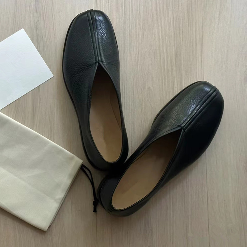 Male Leather Shoes women 2023  - đánh giá và giá Leather Work Flats Women