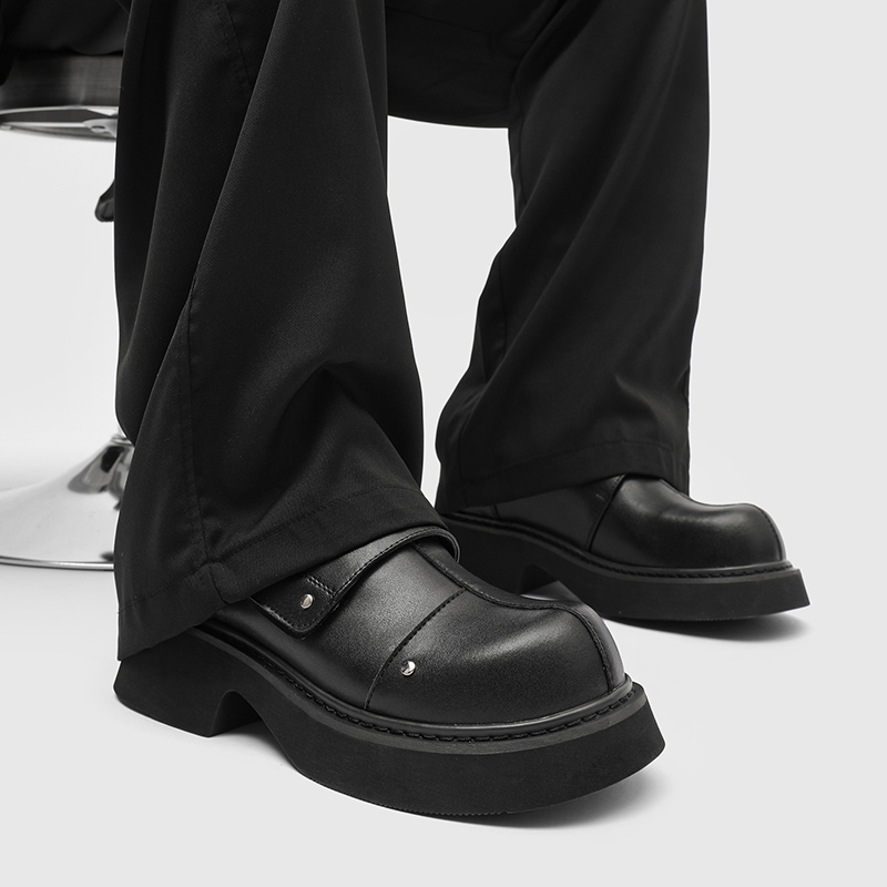 Thick soled men's leather shoe - đánh giá và giá Leatherworking Classic