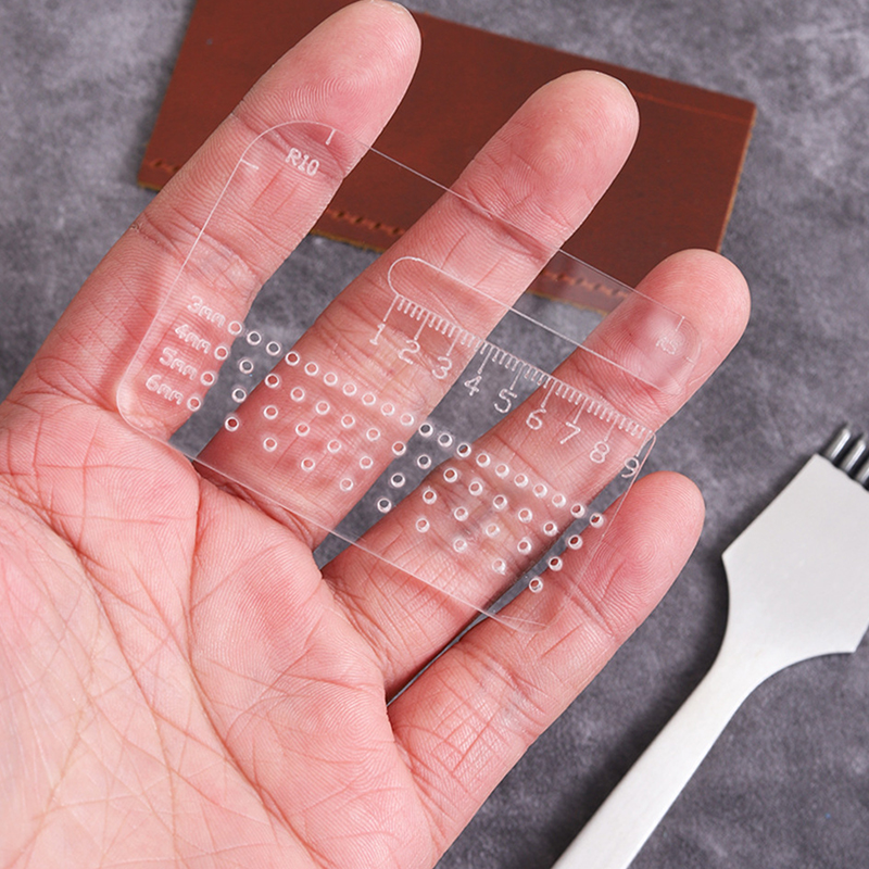 4mm Thickened Transparent Acry - đánh giá và giá Leatherwork Ruler