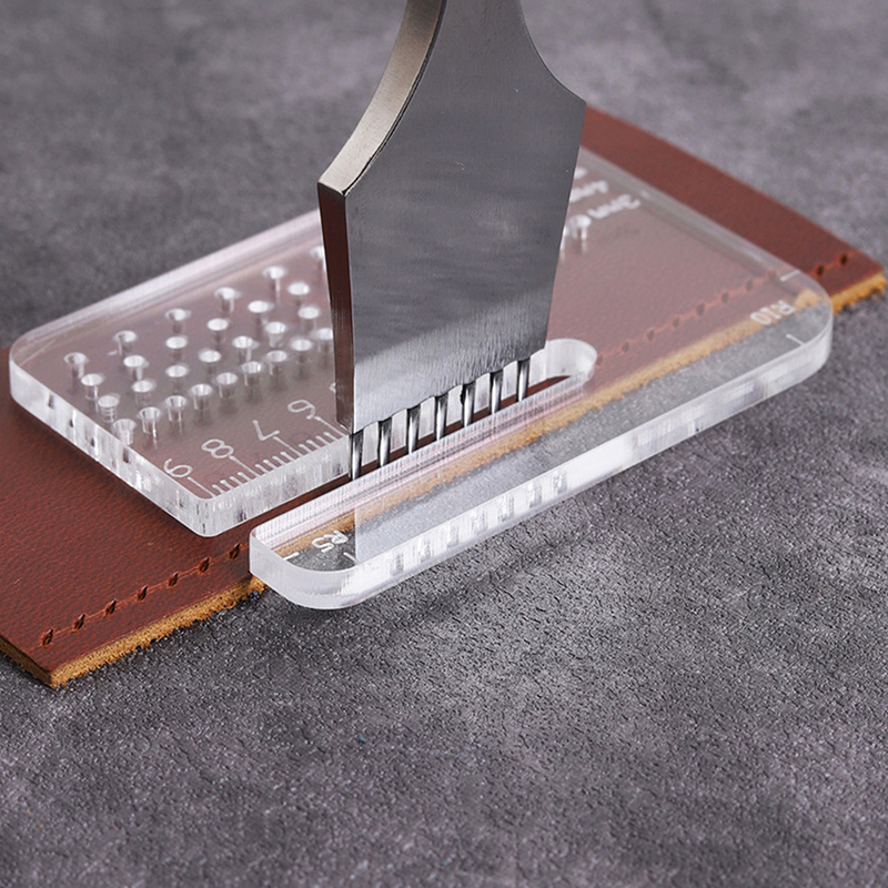 4mm Thickened Transparent Acry - đánh giá và giá Leatherwork Ruler