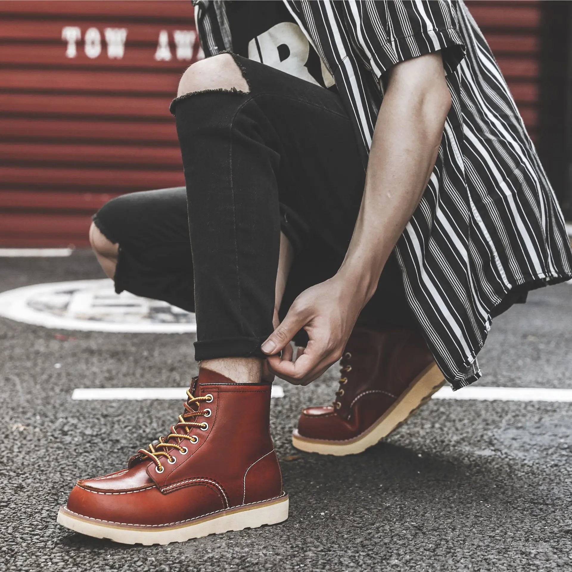 Nam Xuân Mùa Đông Giày Mũi Trò - đánh giá và giá Vintage Leatherwork