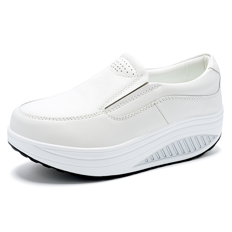 Women's Shoes Spring Genuine L - đánh giá và giá Leather Work Flats Women