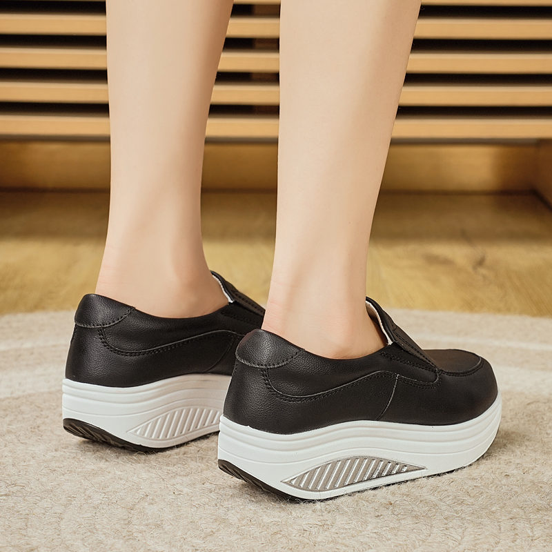 Women's Shoes Spring Genuine L - đánh giá và giá Leather Work Flats Women