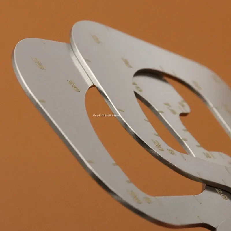 R Positioning Ruler Stainless  - đánh giá và giá Leatherwork Ruler