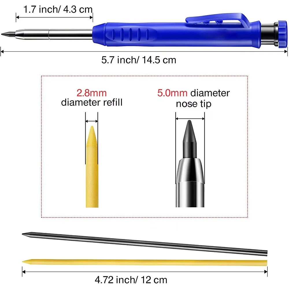Solid Carpenter Pencil Set Woo - đánh giá và giá Staedtler Pencil Lumocolor