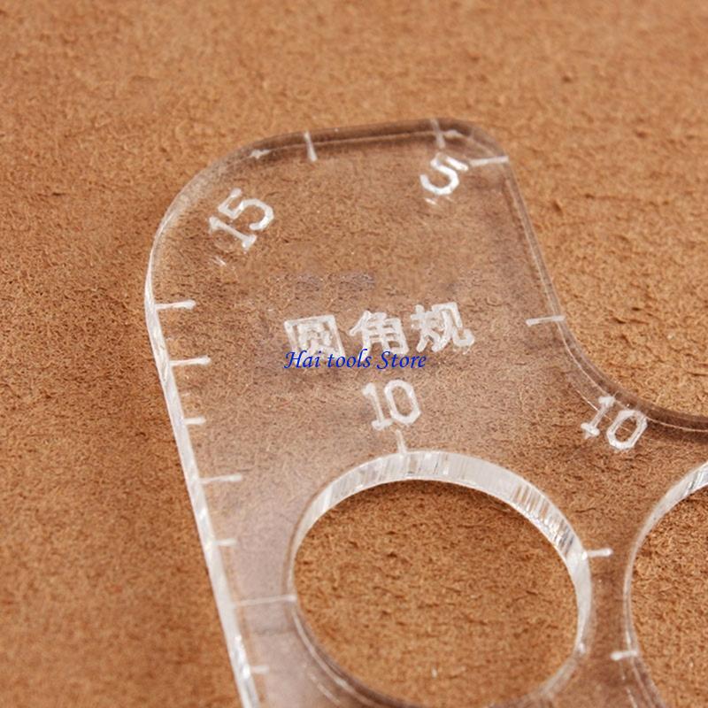 X37E Thước mẫu gia công da acr - đánh giá và giá Leatherwork Ruler