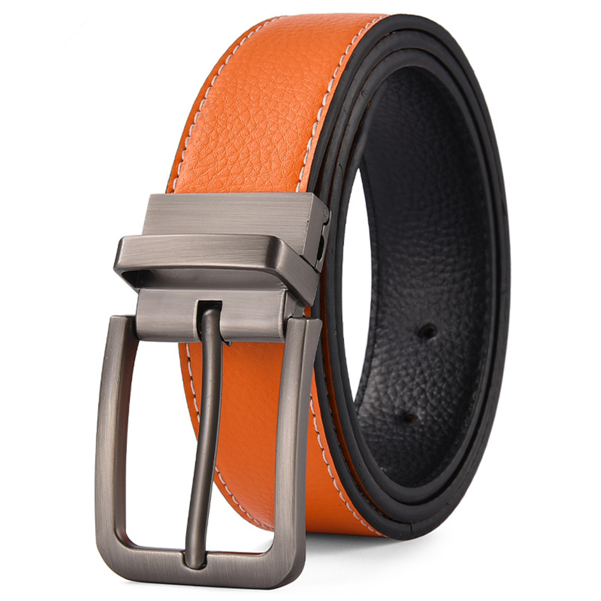 Reversible Pin Buckle Men's Be - đánh giá và giá Leather Work Jeans
