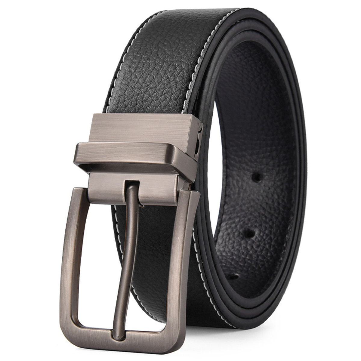 Reversible Pin Buckle Men's Be - đánh giá và giá Leather Work Jeans