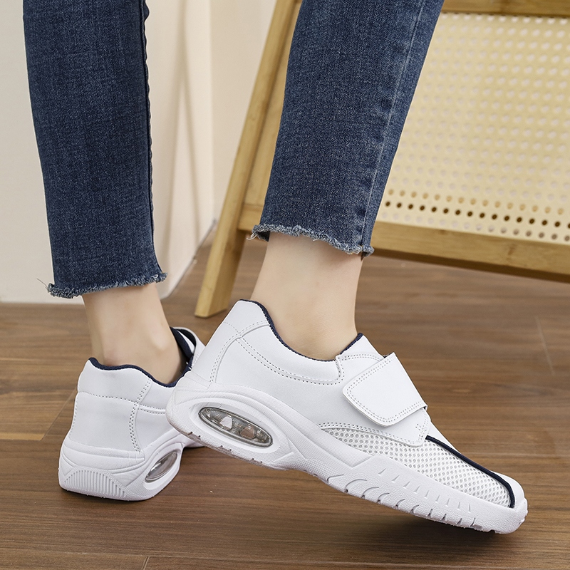 Professional Pure White Nursin - đánh giá và giá Leather Work Flats Women