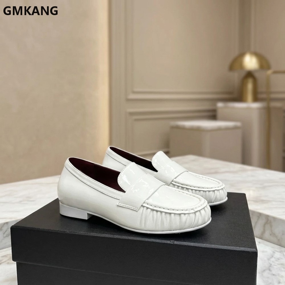 Women Genuine Leather Loafers  - đánh giá và giá Leather Work Flats Women