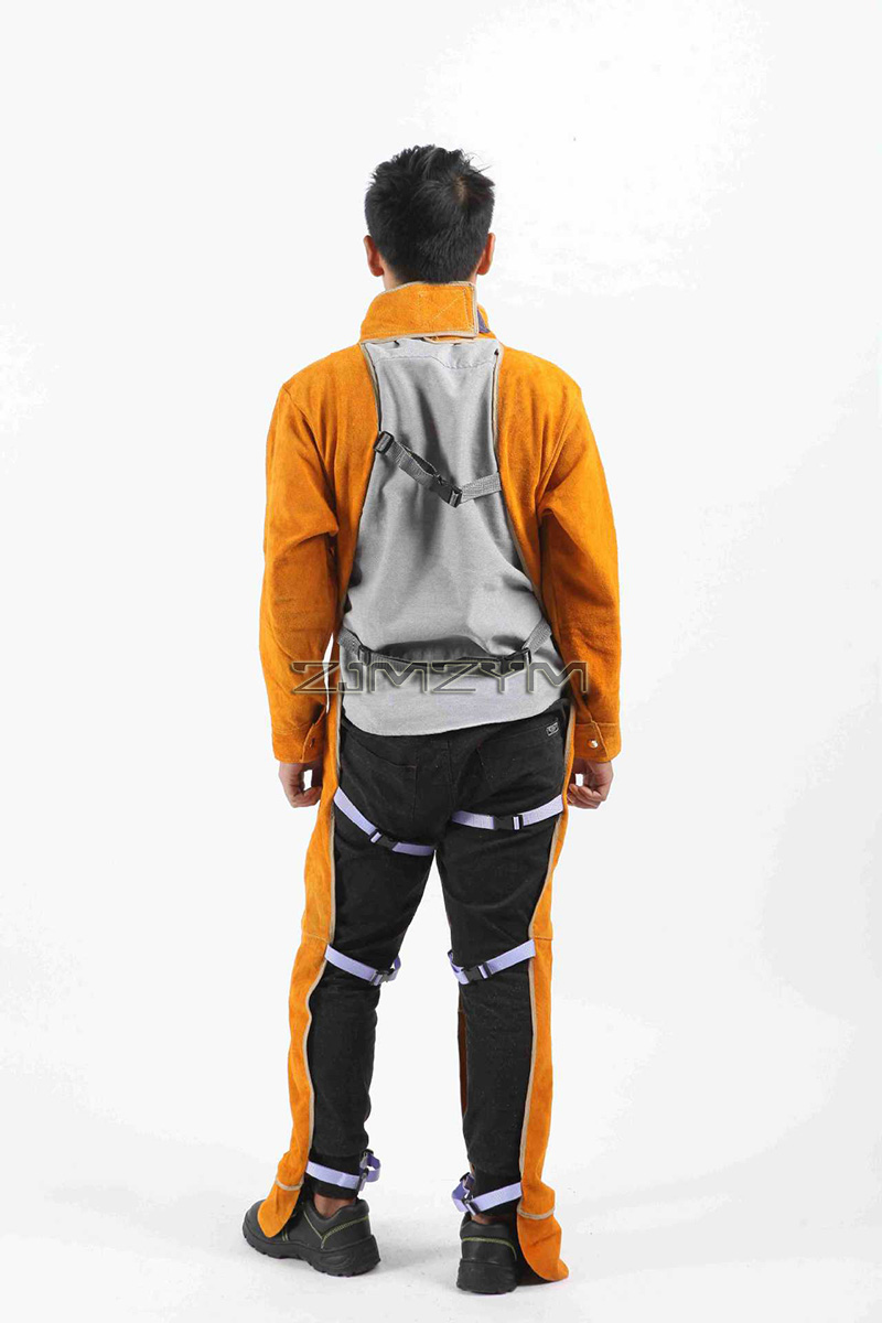 Cowhide Leather Welding Suit W - đánh giá và giá Leather Work Overalls