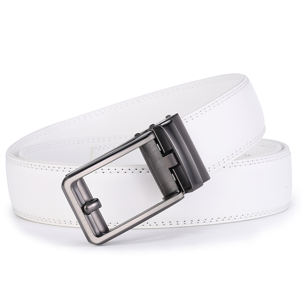 Luxury White Golf Belt for Men - đánh giá và giá Leather Work Jeans
