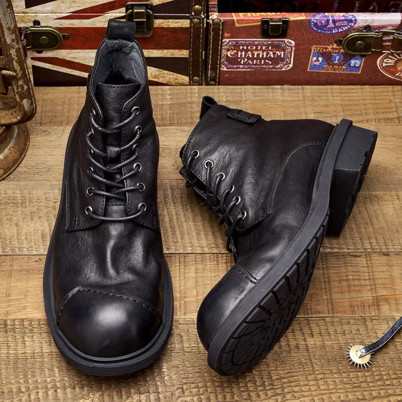 Vintage Business Mens Boots Lu - đánh giá và giá Vintage Leatherwork