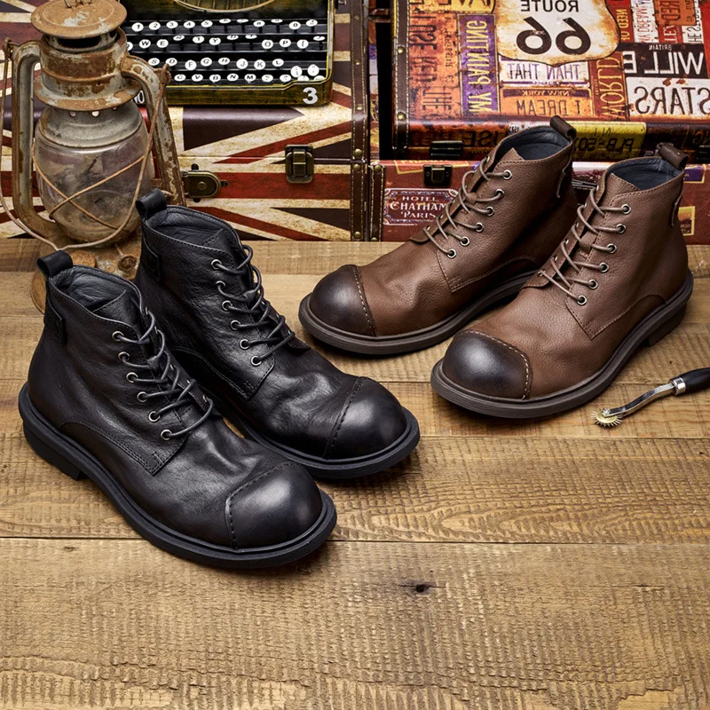 Vintage Business Mens Boots Lu - đánh giá và giá Vintage Leatherwork