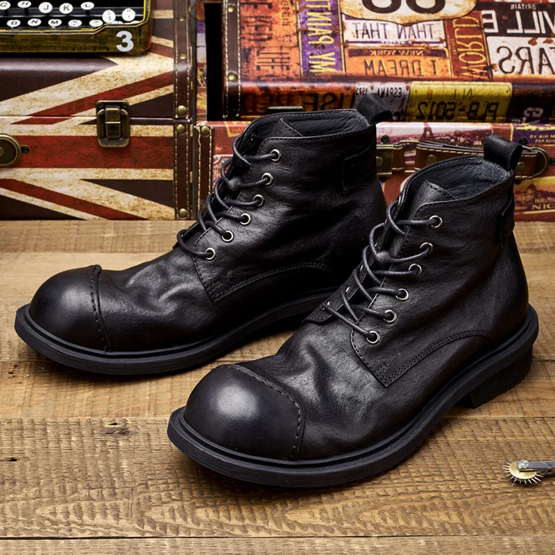 Vintage Business Mens Boots Lu - đánh giá và giá Vintage Leatherwork