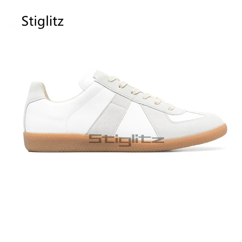 Lace Up Flats Casual Sneakers  - đánh giá và giá Leatherwork Training