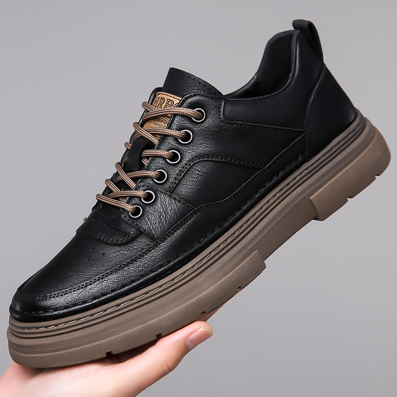 Men's thick soled board shoes  - đánh giá và giá Leatherworking Classic