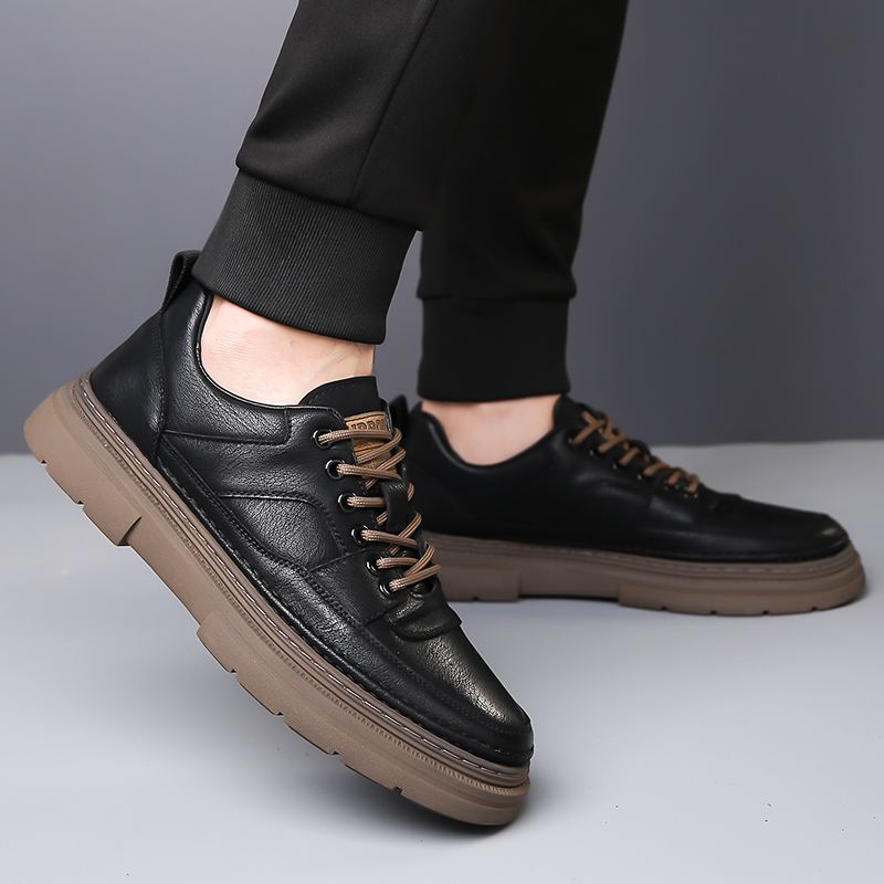 Men's thick soled board shoes  - đánh giá và giá Leatherworking Classic